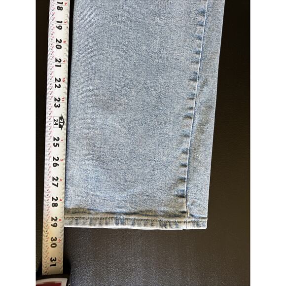 Denizen Levis Jeans Women's 10 Blue Stonewash 90's Loose Straight Stretch Denim - Picture 14 of 14